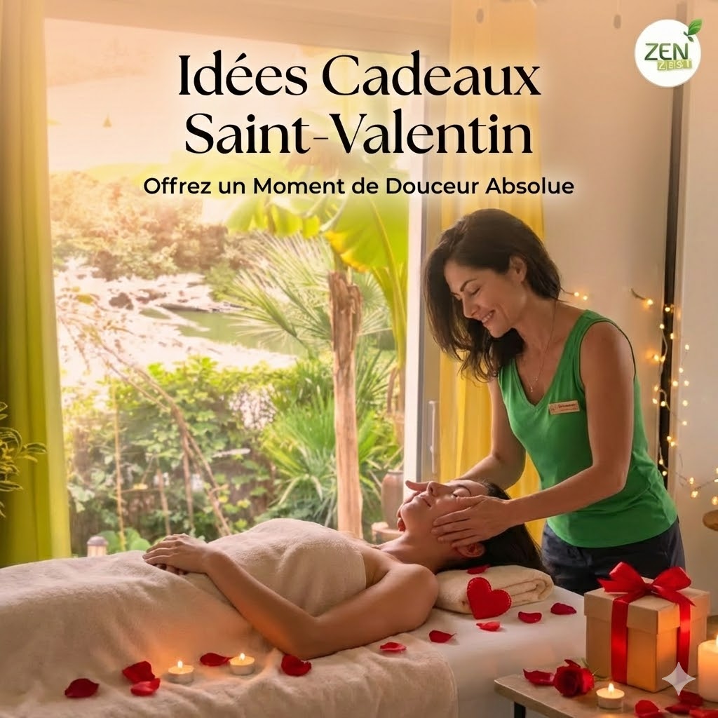 Cadeau massage à Nantes saint Valentin - Massage bien-être Nantes ZenZest