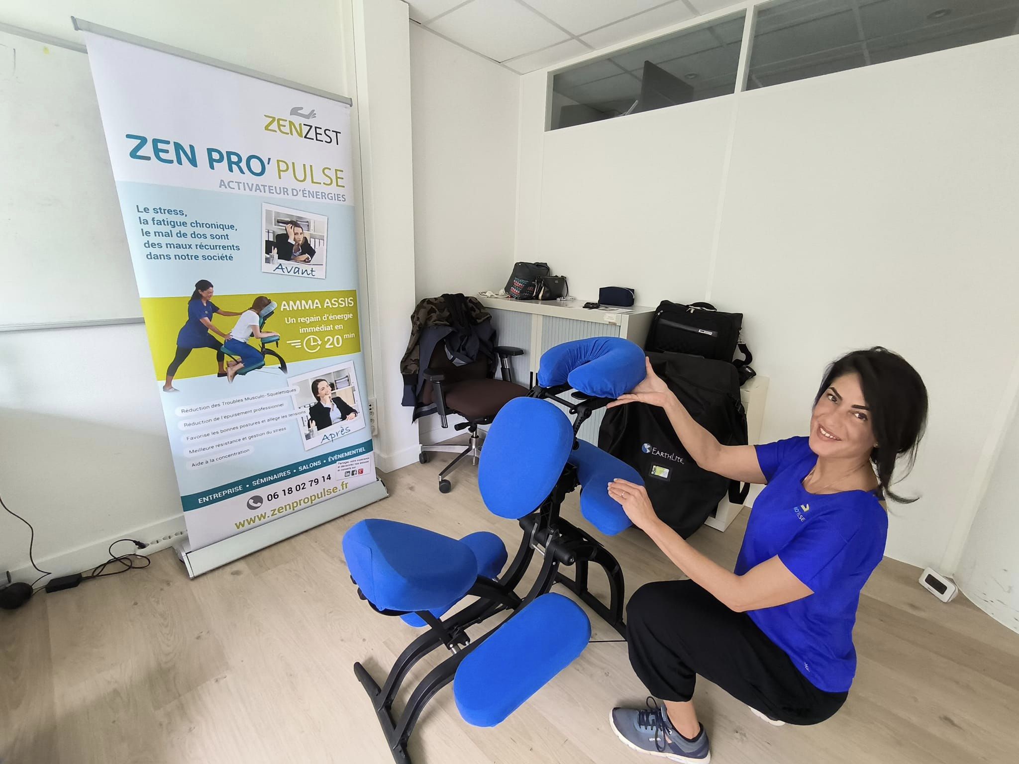 massage bien-être au travail - Massage bien-être Nantes ZenZest