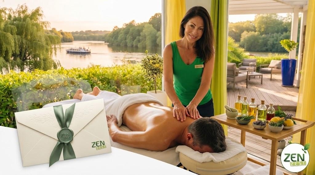 Bon cadeau massage bien-être à offrir salon Zen Zest Nantes