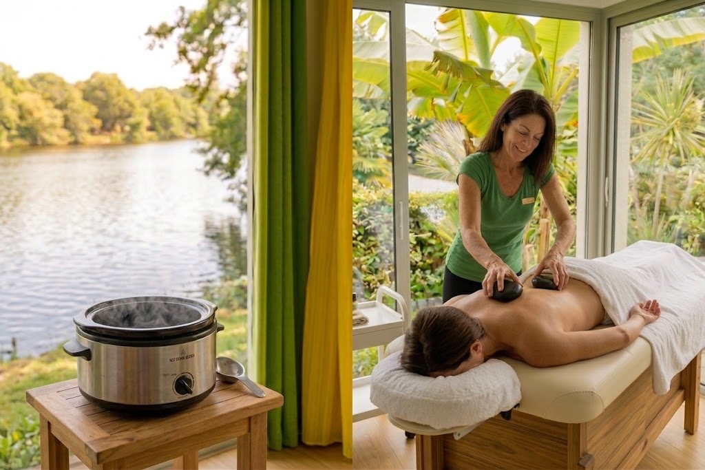 Massage aux Pierres Chaudes - Prestation massage bien-être Nantes ZenZest